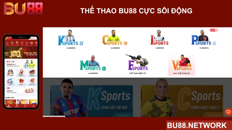 thể thao bu88 cực sôi động