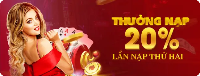 thưởng 20 nạp lần hai bu88